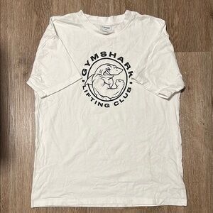 Gymshark Oversize White Short Sleeve Tee